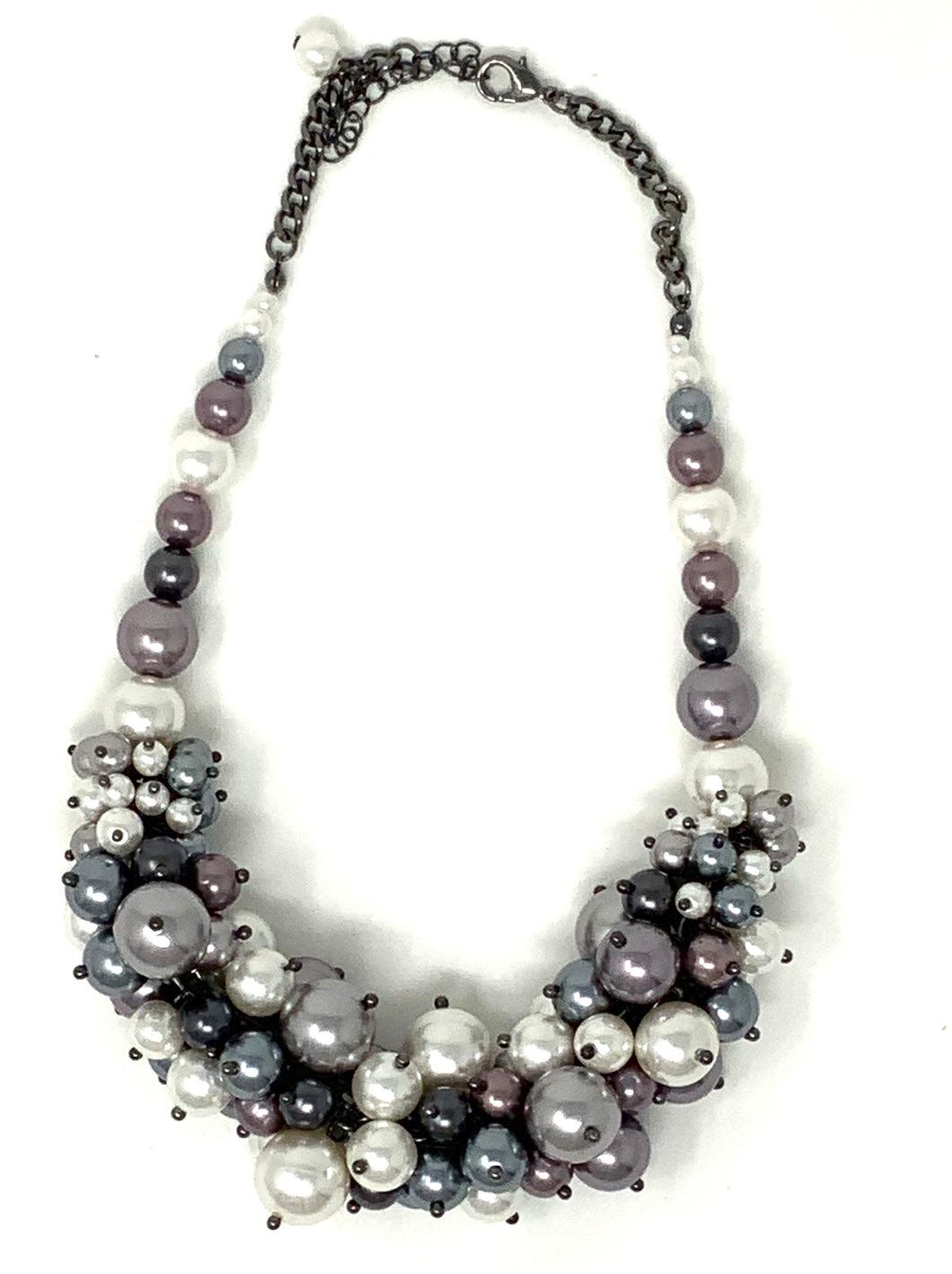 Grape-Styled Pearl Necklace