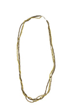 Load image into Gallery viewer, Earth Tone Seed Bead Multi-Layer Necklace
