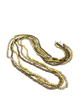 Load image into Gallery viewer, Earth Tone Seed Bead Multi-Layer Necklace
