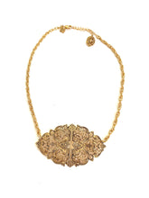 Load image into Gallery viewer, Delicate Filigree Victorian Necklace

