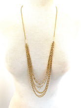 Load image into Gallery viewer, Multi-Layer Gold Chain Necklace
