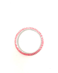 Chic Hot Pink Bangle Bracelet