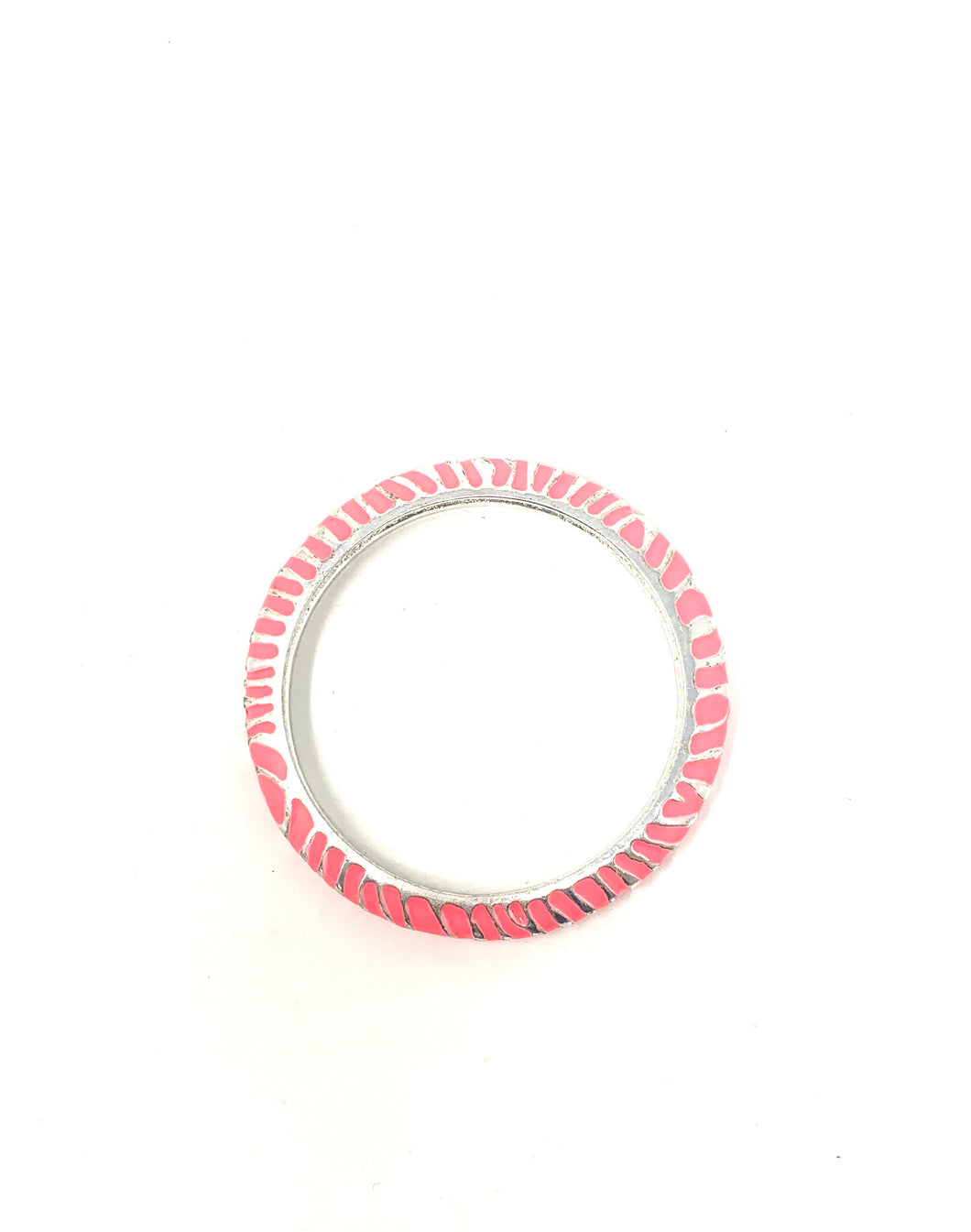 Chic Hot Pink Bangle Bracelet