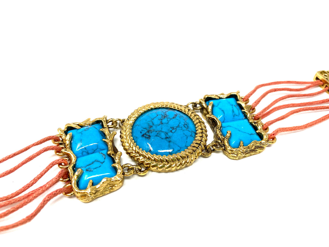 turquoise Blue Handmade Bracelet