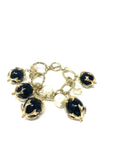 Load image into Gallery viewer, Vintage Inspired Claw Charm Bracelet
