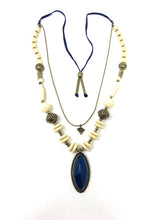 Load image into Gallery viewer, Boho Tribal Brass Necklace
