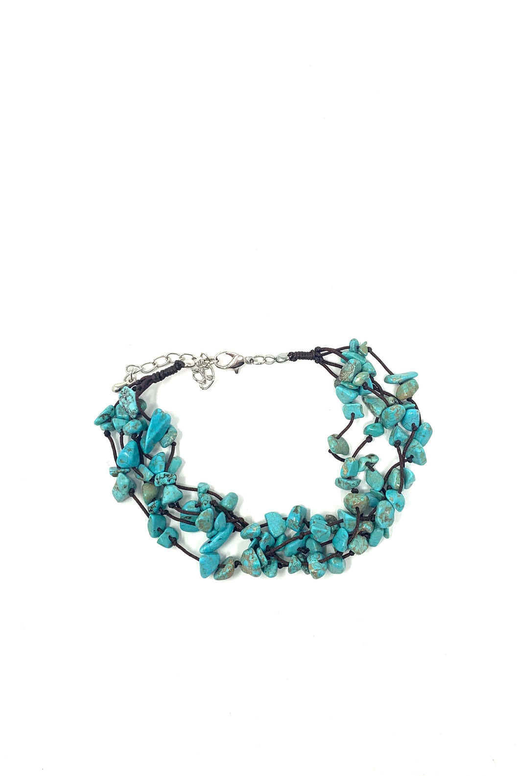 Western Style Chunky Turquoise Bracelet
