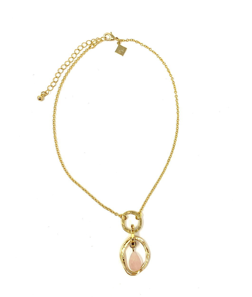 Delicate Rose Quartz Necklace