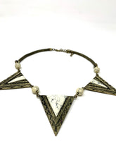 Load image into Gallery viewer, Metal Tribale Spiked Necklace
