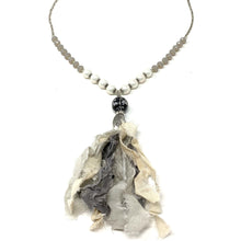 Load image into Gallery viewer, Cloth Hippie Tassel Necklace
