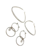 Load image into Gallery viewer, Classy Hoop and Dangle Earring Set
